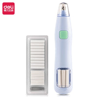 DELI Electric Erasers Battery Operated Low Noise Non-marking Erasers for Homework, Industrial Design Study Office Supplies