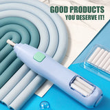DELI Electric Erasers Battery Operated Low Noise Non-marking Erasers for Homework, Industrial Design Study Office Supplies
