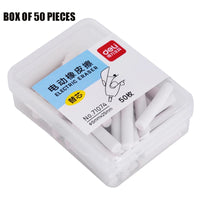 DELI Electric Erasers Battery Operated Low Noise Non-marking Erasers for Homework, Industrial Design Study Office Supplies