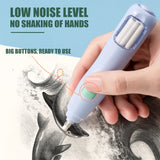 DELI Electric Erasers Battery Operated Low Noise Non-marking Erasers for Homework, Industrial Design Study Office Supplies