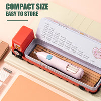 DELI Electric Erasers Battery Operated Low Noise Non-marking Erasers for Homework, Industrial Design Study Office Supplies