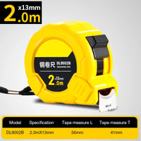 DELI High Precision Steel Measurement Tape System Auto Lock Tape Measure 3/5/7.5/10M Retractable Professional Measuring Tool
