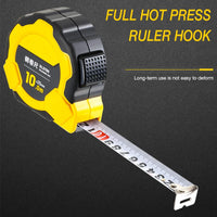 DELI High Precision Steel Measurement Tape System Auto Lock Tape Measure 3/5/7.5/10M Retractable Professional Measuring Tool