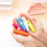 DELI Mini Cutter 5PCS Box Paper Cutter Portable Candy Color School supplies Utility Knife Cutter Stationery Cutting Knife
