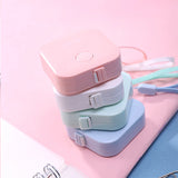 DELI Plastic Tape Measure Ruler 1.5 Meter Fashion Color Portable Pocket Ruler Tapes Stationery