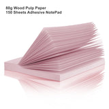 DELI Sticky Notes Self Adhesive Memo Paper Notepad Morandi Color Notes Paper 15 Sheets Per Pad Office Supplies