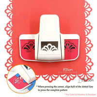 DIY Paper Craft Punch, Lace Butterfly Paper Cutters para Artesanato, Fancy Border Punch, Card Making Paper Puncher, Frete Grátis