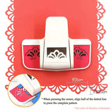DIY Paper Craft Punch, Lace Butterfly Paper Cutters para Artesanato, Fancy Border Punch, Card Making Paper Puncher, Frete Grátis