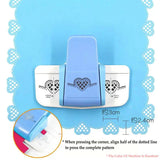 DIY Paper Craft Punch, Lace Butterfly Paper Cutters para Artesanato, Fancy Border Punch, Card Making Paper Puncher, Frete Grátis
