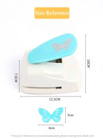 DIY Paper Craft Punch, Lace Butterfly Paper Cutters para Artesanato, Fancy Border Punch, Card Making Paper Puncher, Frete Grátis