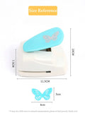 DIY Paper Craft Punch, Lace Butterfly Paper Cutters para Artesanato, Fancy Border Punch, Card Making Paper Puncher, Frete Grátis