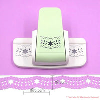 DIY Paper Craft Punch, Lace Butterfly Paper Cutters para Artesanato, Fancy Border Punch, Card Making Paper Puncher, Frete Grátis