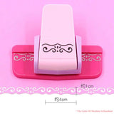 DIY Paper Craft Punch, Lace Butterfly Paper Cutters para Artesanato, Fancy Border Punch, Card Making Paper Puncher, Frete Grátis