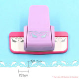 DIY Paper Craft Punch, Lace Butterfly Paper Cutters para Artesanato, Fancy Border Punch, Card Making Paper Puncher, Frete Grátis