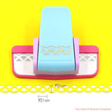 DIY Paper Craft Punch, Lace Butterfly Paper Cutters para Artesanato, Fancy Border Punch, Card Making Paper Puncher, Frete Grátis