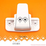 DIY Paper Craft Punch, Lace Butterfly Paper Cutters para Artesanato, Fancy Border Punch, Card Making Paper Puncher, Frete Grátis