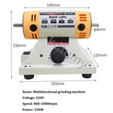 DIY Polishing Machine para Woodworking, Jade Jewelry, Dental Bench, Lathe Machine, Moagem Machine