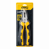 DeLi Universal Wire Cutter Diagonal Pliers Crimping Pliers Needle Nose Pliers Multifunctional Hardware Hand Tools