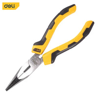 DeLi Universal Wire Cutter Diagonal Pliers Crimping Pliers Needle Nose Pliers Multifunctional Hardware Hand Tools