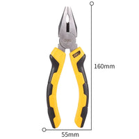 DeLi Universal Wire Cutter Diagonal Pliers Crimping Pliers Needle Nose Pliers Multifunctional Hardware Hand Tools