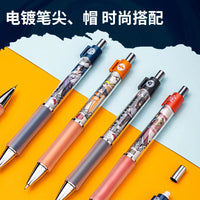 Deli 0.5mm 0.7mm Mechanical Pencil Naruto Anime Pen Drawing Sketch Tools High-quality Pen School Supplies Office Pen Stationery
