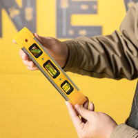 Deli 1 Pcs 100/230mm Level Measuring Instruments High Precision Leveling Tape Multifunction Woodworking Portable Measuring Tool