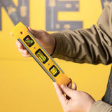 Deli 1 Pcs 100/230mm Level Measuring Instruments High Precision Leveling Tape Multifunction Woodworking Portable Measuring Tool