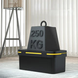Deli 1 Pcs 14/17 Inch Household Tool Box PP Material Pressure Resistance Multifunction Electrician's Portable Tool Storage Boxes