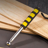 Deli 1 Pcs Adjustable Empty Drum Hammer Floor Test Rod Inspection Room Metal Testing Tools Multifunctional Telescopic Hammer