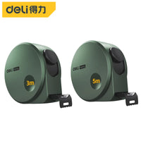 Deli 1 Pcs Multifunction Digital Tape Measuring Carbon Steel Material Tape Measure Retractable Woodworking Portable Hand Tools