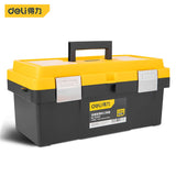 Deli 1 Pcs Multiple Specifications Double Layer Tools Storage Boxes Multifunctional Workers Portable Handle Tool Box Organizers