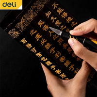 Deli 16Pcs SK5 Steel Portable Knife Set Kits Blade Knife Handle Repair Tool Set DIY Wood Carving Woodworking Cutting Hand Tools