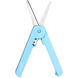 Deli 1PC Scissors 4 Colors Random Color Multifunctional Stainless Steel Portable Scalable Mini Office School Stationery 6072