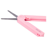Deli 1PC Scissors 4 Colors Random Color Multifunctional Stainless Steel Portable Scalable Mini Office School Stationery 6072