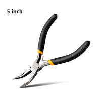 Deli 1Pcs Mini Pliers Wire Cutter Clamping Stripping Wire Crimping Tool Cable Cutters Long Nose Pliers for Jewelry Making Tools