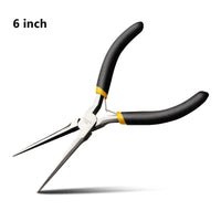 Deli 1Pcs Mini Pliers Wire Cutter Clamping Stripping Wire Crimping Tool Cable Cutters Long Nose Pliers for Jewelry Making Tools