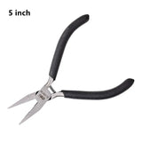 Deli 1Pcs Mini Pliers Wire Cutter Clamping Stripping Wire Crimping Tool Cable Cutters Long Nose Pliers for Jewelry Making Tools