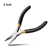 Deli 1Pcs Mini Pliers Wire Cutter Clamping Stripping Wire Crimping Tool Cable Cutters Long Nose Pliers for Jewelry Making Tools