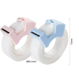 Deli 2 PCS/Set Invisible Tape With 1 Cutter Random Color 30118 30112