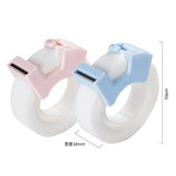 Deli 2 PCS/Set Invisible Tape With 1 Cutter Random Color 30118 30112