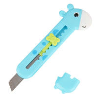 Deli 2022 Mini Cute Portable Utility Knife Small Size Random Color Comfortable Durable Fresh Various Styles to Choose