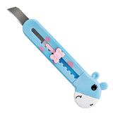 Deli 2022 Mini Cute Portable Utility Knife Small Size Random Color Comfortable Durable Fresh Various Styles to Choose