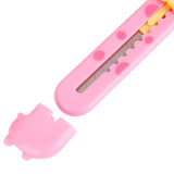 Deli 2022 Mini Cute Portable Utility Knife Small Size Random Color Comfortable Durable Fresh Various Styles to Choose
