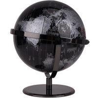 Deli 2162# 25cm (10") Teaching Globe Stainless steel support & base English & Chinese color printing relief surface