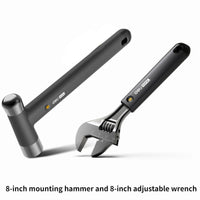 Deli 2Pcs 3m Black Digital Steel Measure Tape Sets High-carbon Steel Material Pliers/hammer/wrench/knife Household Hand Tools