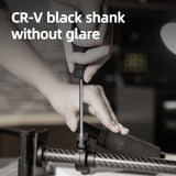 Deli 2pcs Hand Tool Set Screwdriver Household Plum Screwdriver Large Full Cross Flat Head Dual-use Screwdriver Screwdriver Set