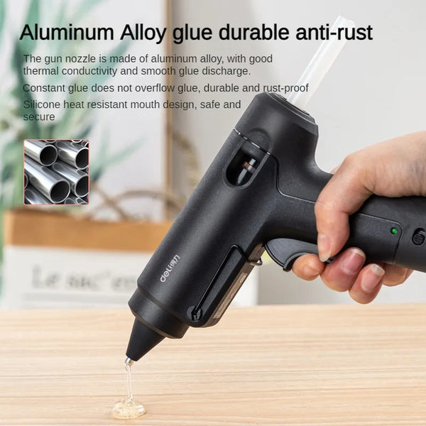 Sticky Thumb Cordless Mini Hot Glue Gun / Mini pistola de