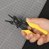 Deli 4 in 1 Circlip Pliers Set Snap Ring Pliers Nozzle Pliers Multi Crimping Tools Removable Plier Head Retaining Snapling Flyer