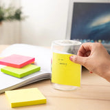 Deli 400 Sheets/Bag Sticky Notes 4 Colors Strong Adhesive Office School Stationery EA03003