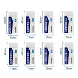 Deli 5/8pcs 2B/4B Eraser Stationery Office School Correction Supplies Soft Rubber Erasers for Kids Clear Eraser Pencil Set Gift
